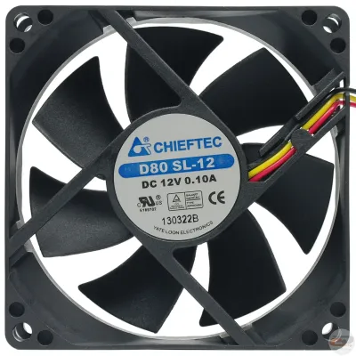 Chieftec AF-0825S 80x80x25 3/4 pin