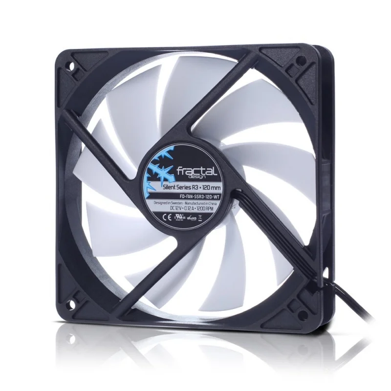  FD Ventilaator 120mm Silent Series R3, FD-FAN-SSR3-120-WT