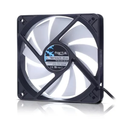  FD Ventilaator 120mm Silent Series R3, FD-FAN-SSR3-120-WT