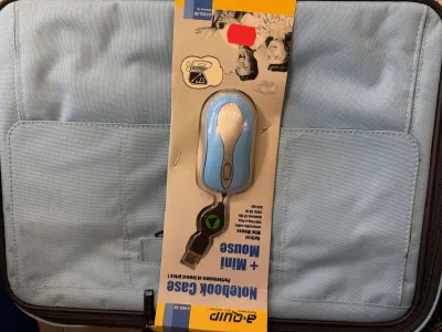 Sülearvuti kott sinine+hiir aquip A/NCS-2B