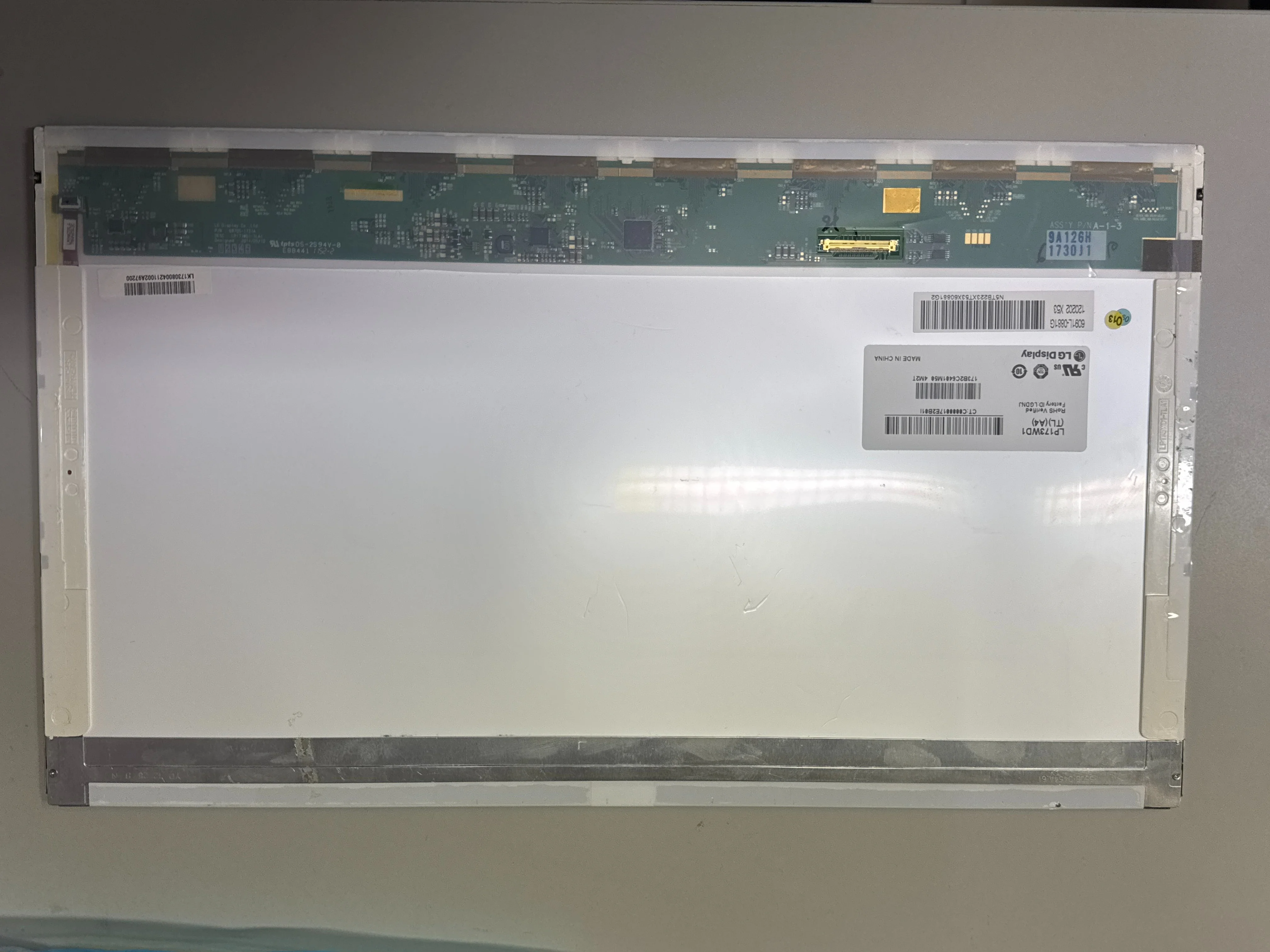 LCD 17.3" 1600×900 / TN / 60Hz / 40-pin LVDS (LP173WD1 (TL)(A4))