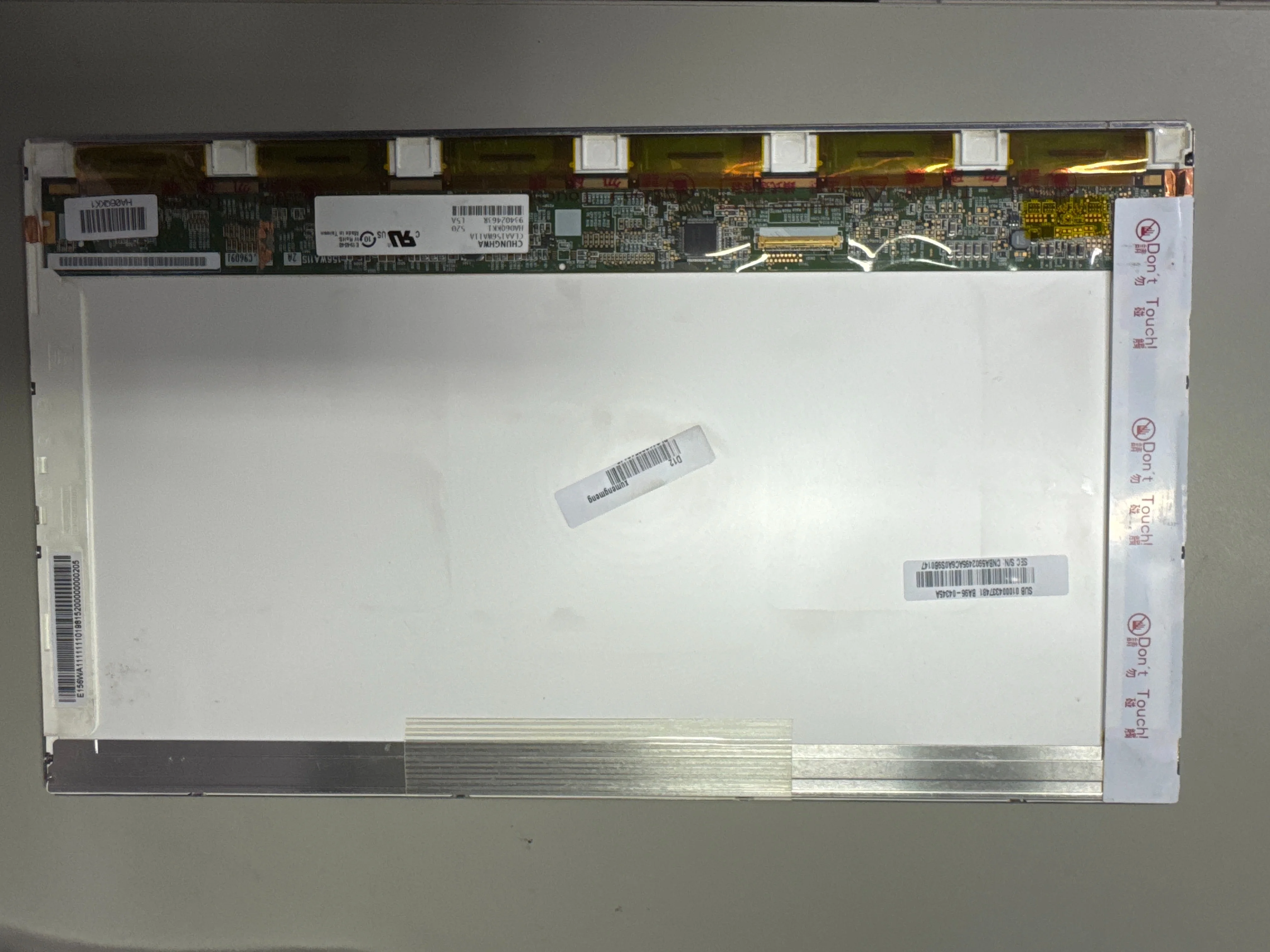 LCD 15.6" 1366×768 / TN / 60Hz / 40-pin LVDS (CLAA156WA11A)