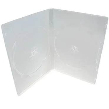 CD/DVD kahepoolne läbipaistev karp