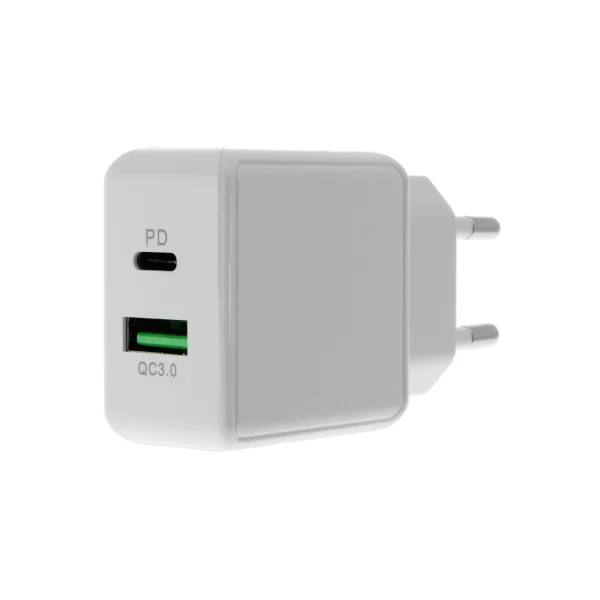 20W Insmat USB-A + USB-C kiirlaadija