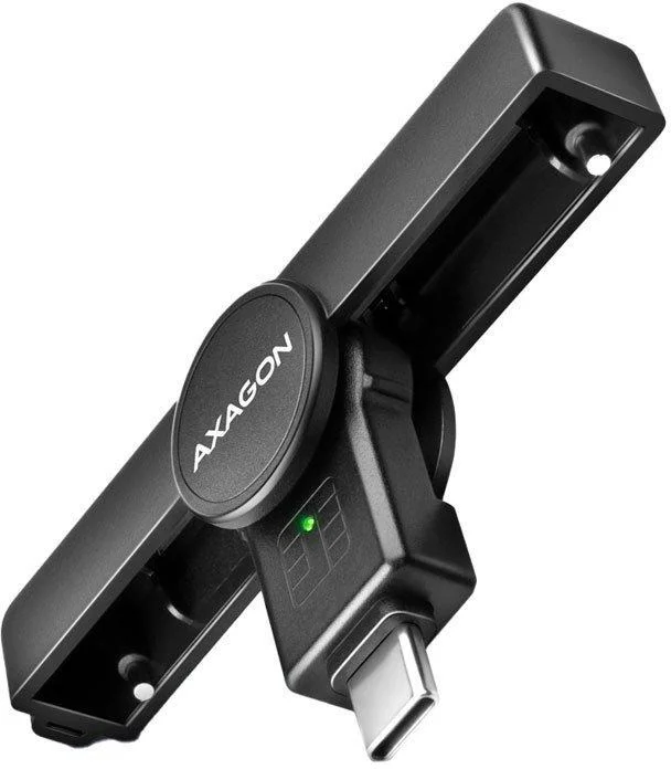 CARD READER POCKET SMARTCARD USB-C CRE-SMPC AXAGON