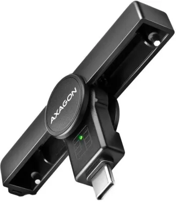 CARD READER POCKET SMARTCARD USB-C CRE-SMPC AXAGON