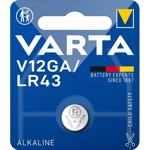Varta V12GA LR43 patarei