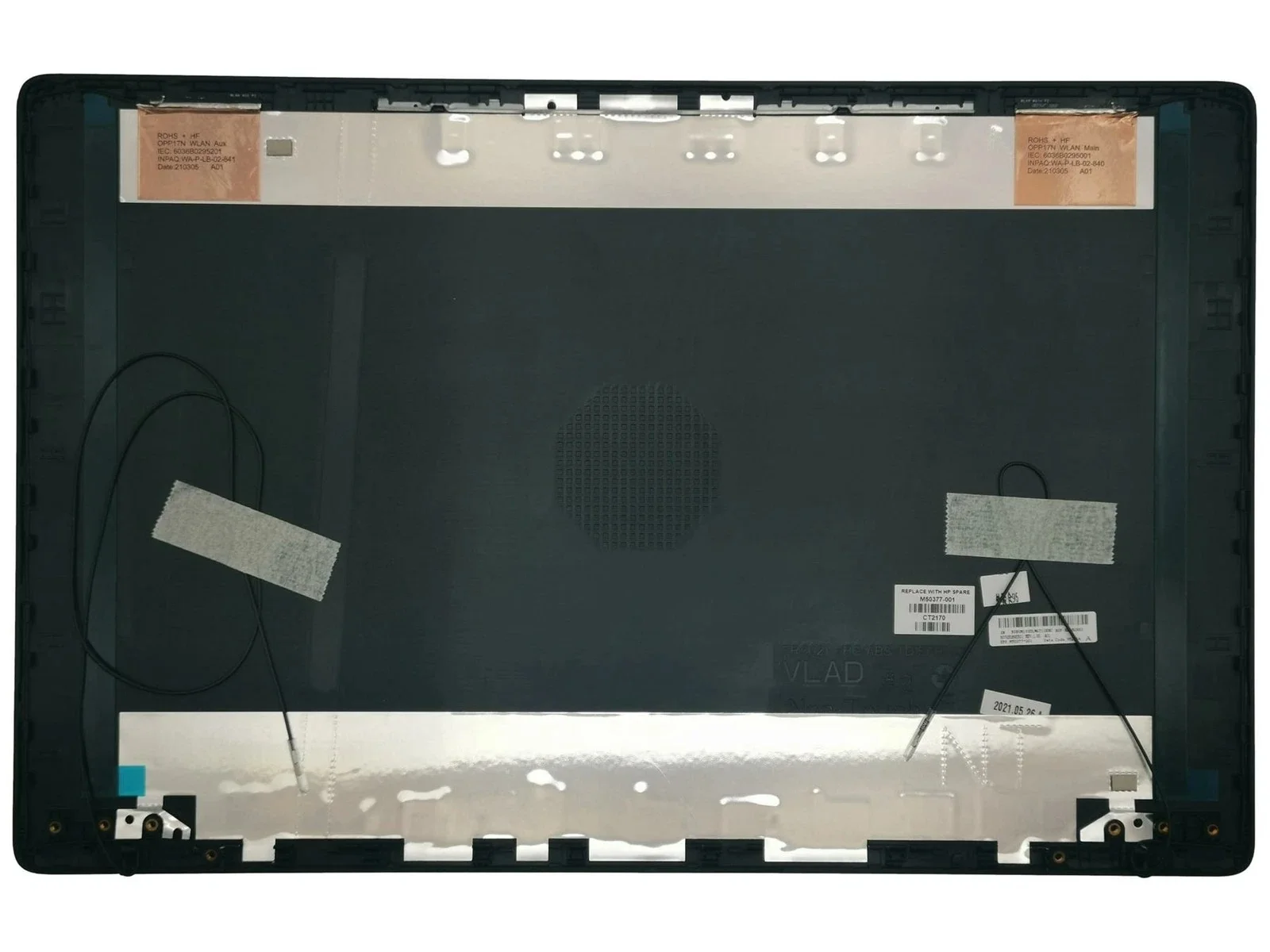 HP Laptop 17-cp ekraani tagakaane ja hingede komplekt
