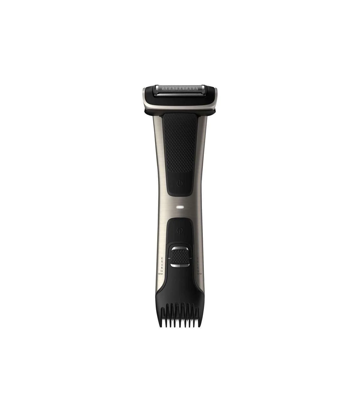 Philips | Showerproof body groomer | BG7025/15 | Body groomer | Number of length steps 5 | Black/Stainless