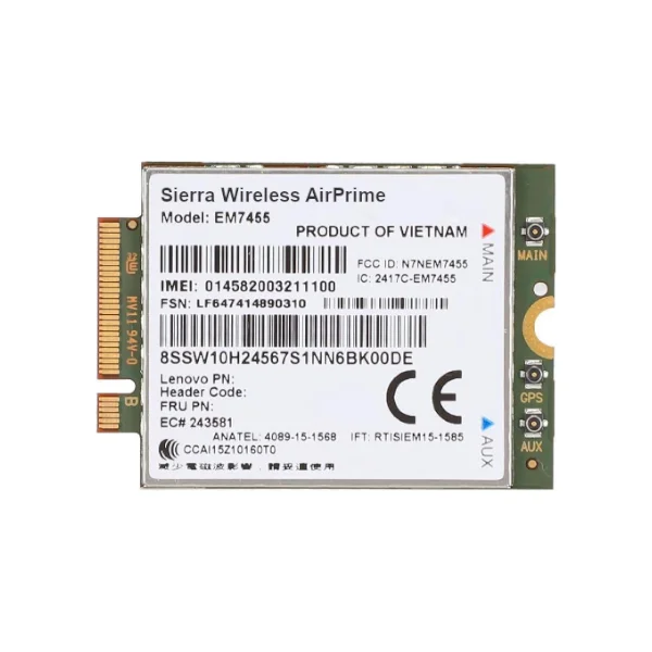 Sierra Wireless AirPrime EM7455 (1103339 SW10K97531)