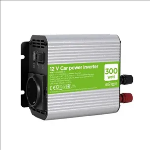 POWER INVERTER CAR 12V 300W/EG-PWC300-01 GEMBIRD