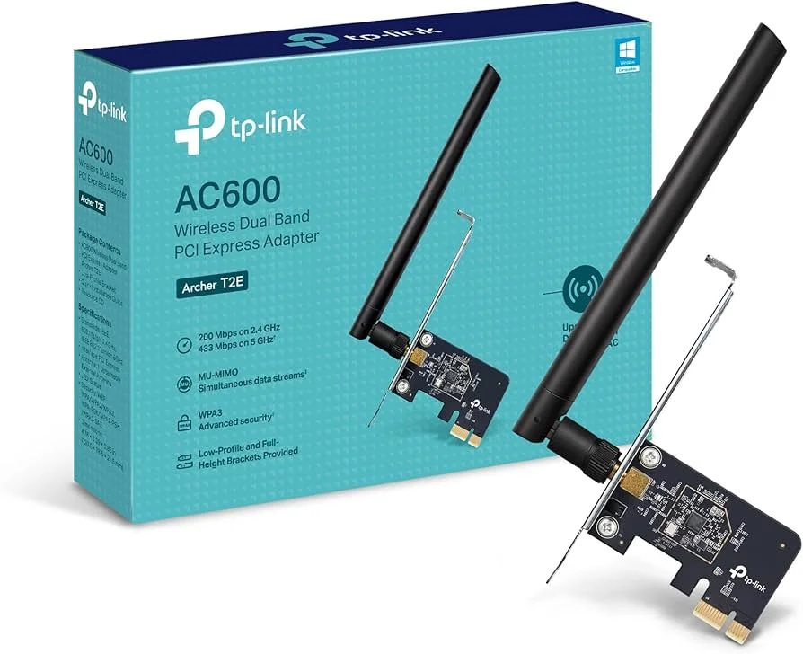 WRL ADAPTER 600MBPS DUAL BAND ARCHER T2E TP-LINK