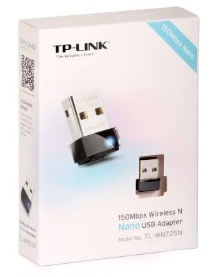 TP-Link USB Adapter TL-WN725N / Wireless N USB Nano
