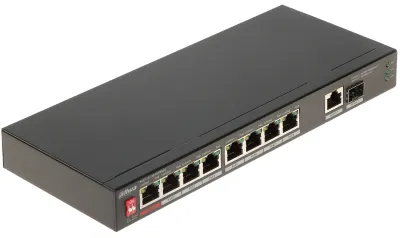 NET SWITCH 10PORT 8POE PFS3110- 8ET1GT1GF-96 DAHUA