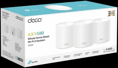 WRL MESH ROUTER 1500MBPS DECO X10(3- PACK) TP-LINK