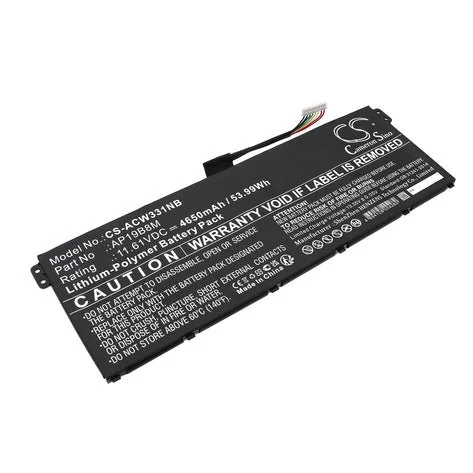 CS sülearvuti aku Acer Chromebook Spin 713, Chromebook 515, Swift 3, AP19B8M, KT0030G024 4650mAh / 53.99Wh Li-ion