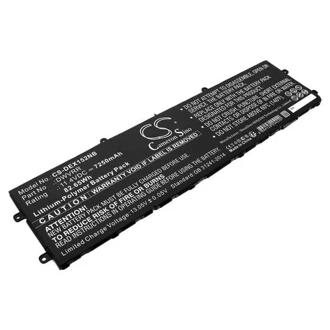 CS sülearvuti aku Dell X15 R2, DWVRR, NR6MH 7250mAh / 82.65Wh Li-ion