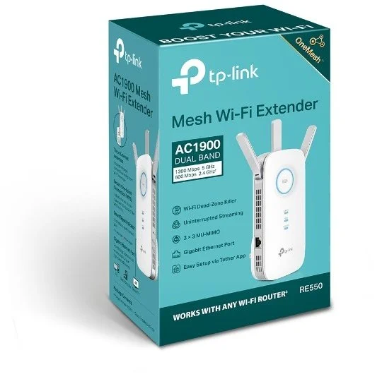 WRL RANGE EXTENDER 1900MBPS RE550 TP- LINK
