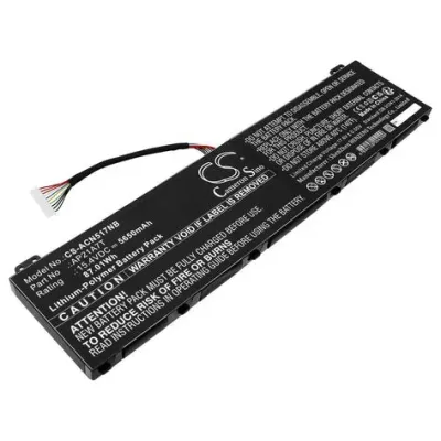 CS sülearvuti aku Acer Nitro 5, Predator Helios 300, AP21A7T, AP21A8T, KT0040G014 5650mAh / 87.01Wh Li-ion
