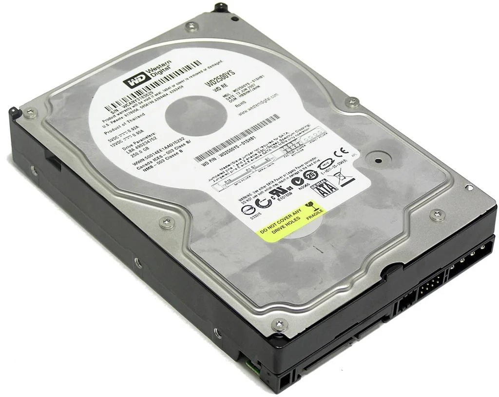 Kasutatud kõvaketas 3,5" 500GB 