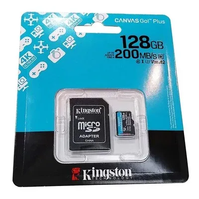 MEMORY MICRO SDXC 128GB UHS-I W/A SDCG4/128GB KINGSTON
