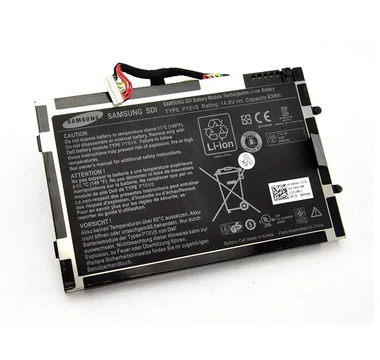 Dell type PT6V8 originaal sülearvuti aku