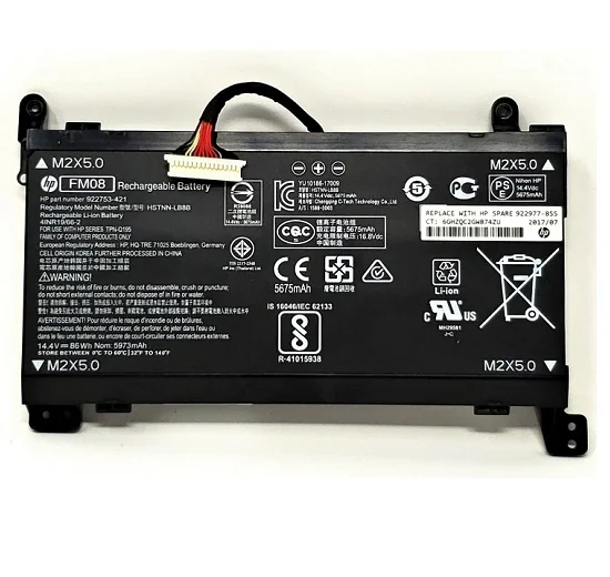 HP FM08 originaal sülearvuti aku ( 16pin kaabel )