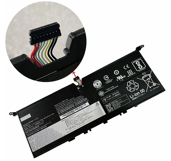 Lenovo L17C4PE1 L17M4PE1 originaal sülearvuti aku (vana pistik)