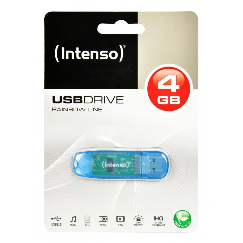 Mälupulk 4GB USB 2.0, Intenso, 3502450