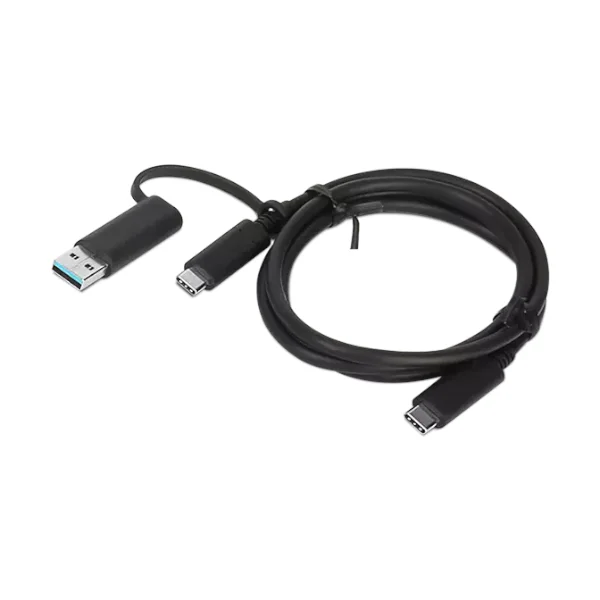 Refurbished USB-C / USB-A → USB-C kaabel 5A 1,8m