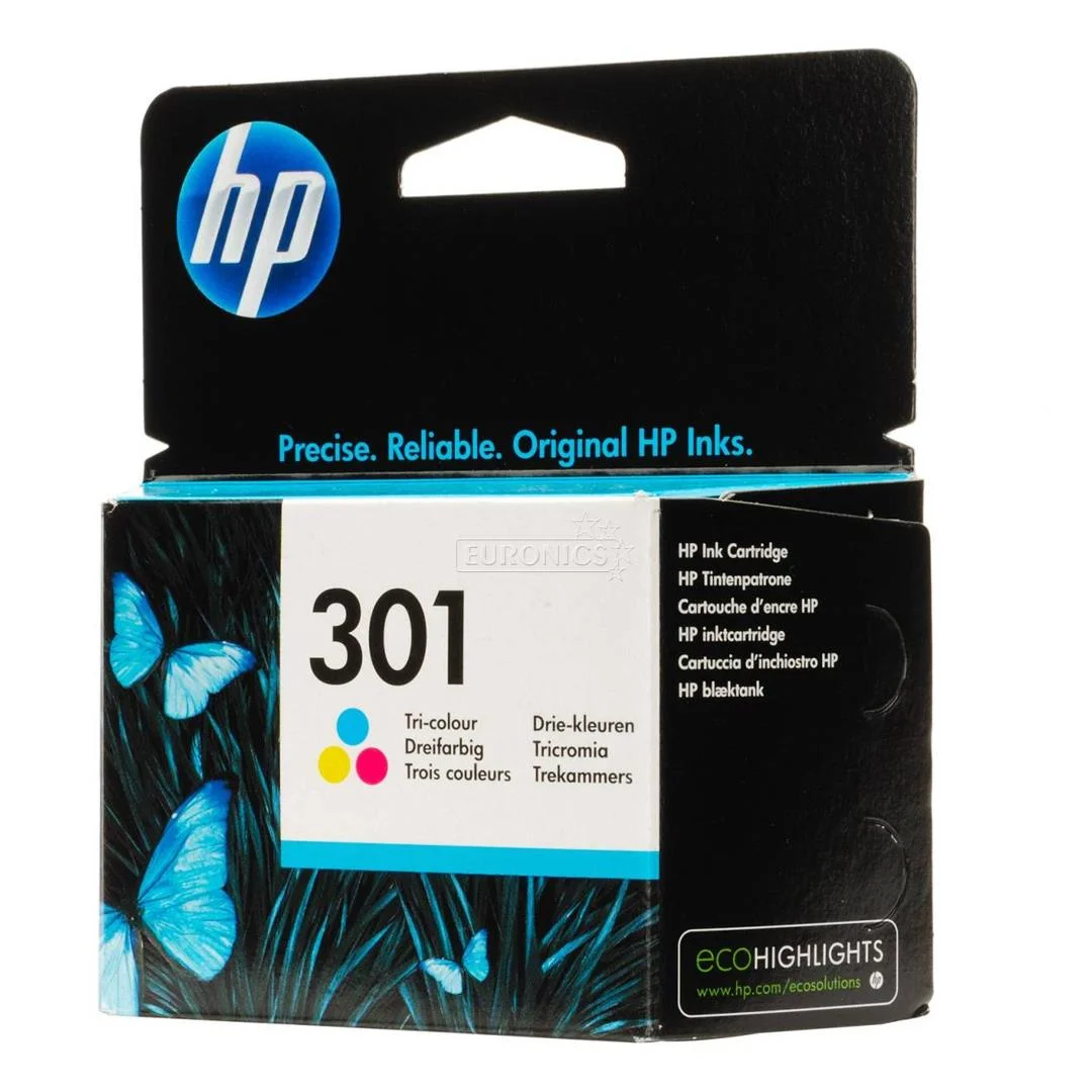 HP 301 ink color, CH562EE
