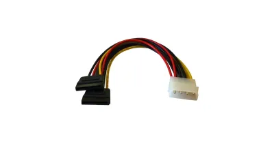 Molex to 2x sata voolu kaabel AL-OEM-Z12 