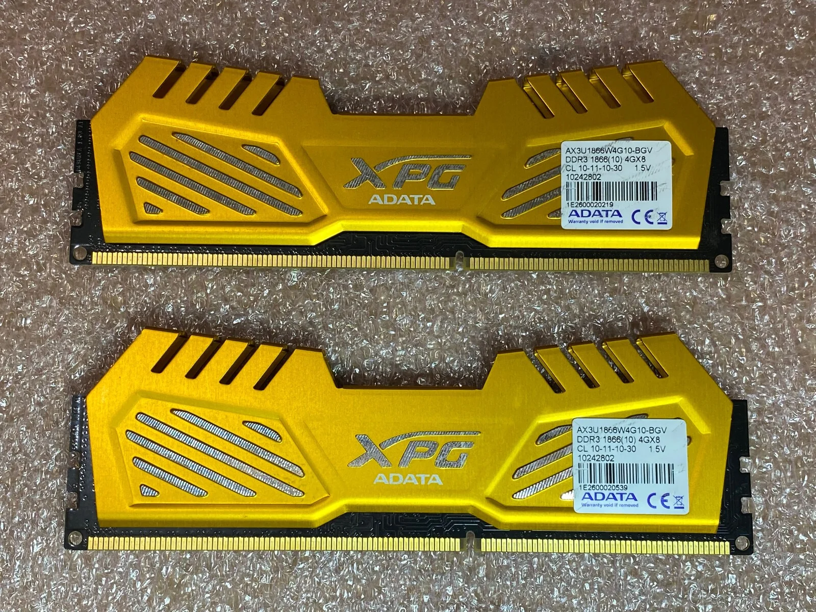 ADATA XPG V1 8GB (2 × 4GB komplekt) DDR3 1866