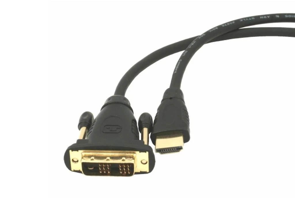Gembird kaabel HDMI - DVI-DM 1.8M CC-HDMI-DVI-6