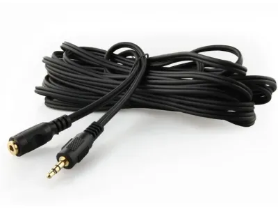 Gembird audio pikendus kaabel 3.5mm M to F, 5m, CCA-421S-5M