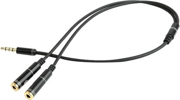 Gembird 3.5mm to Audio + Microphone Adapter Cable, CCA-417M