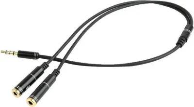 Gembird 3.5mm to Audio + Microphone Adapter Cable, CCA-417M