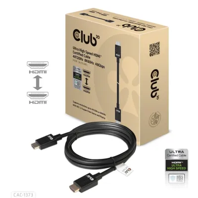CLUB 3D HDMI 2.1 10K 120Hz 48Gbps 3m M/M