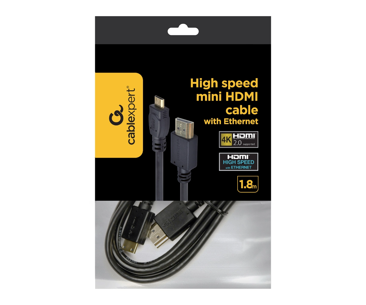 CABLE HDMI-MINI HDMI 1.8M V2.0 CC-HDMI4C-6 GEMBIRD