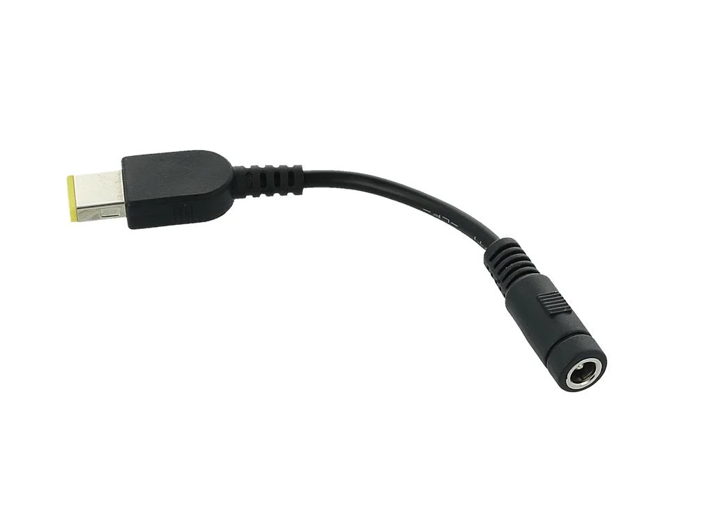 Adapter 5.5x2.5 to square 11.0x4.5 pin Yoga for Lenovo