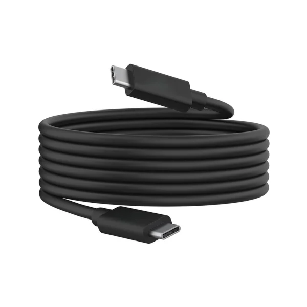 Refurbished USB-C → USB-C kaabel 5A 1,8m