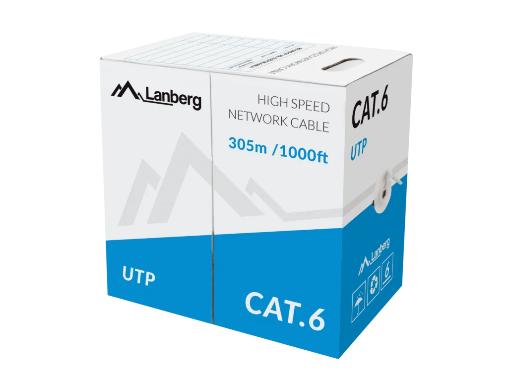 LCU6-10CC-0305-S LANBERG LCU6-10CC-0305-S UTP solid cable Cat 6 