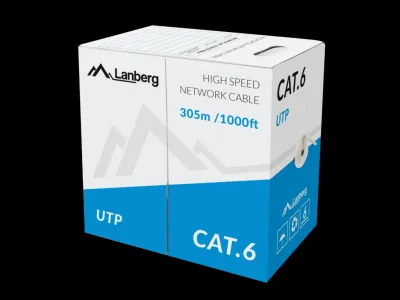 LCU6-10CC-0305-S LANBERG LCU6-10CC-0305-S UTP solid cable Cat 6 