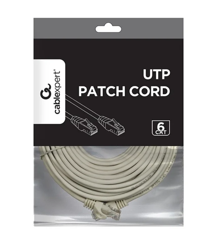 PATCH CABLE CAT6 UTP 30M GREY PP6U-30M GEMBIRD