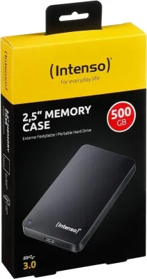 HDD USB3 500GB EXT. 2.5" BLACK 6021530 INTENSO