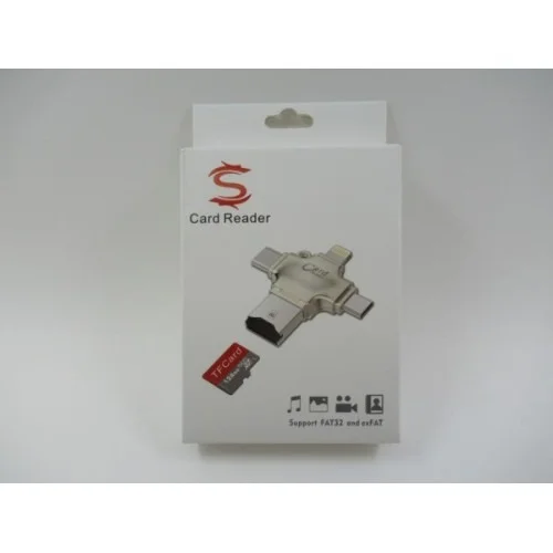 Mobile Flash Drive Lighting-USB, memory card reader
