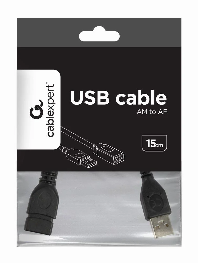 CABLE USB2 EXTENSION AM-AF CCP-USB2- AMAF-0.15M GEMBIRD