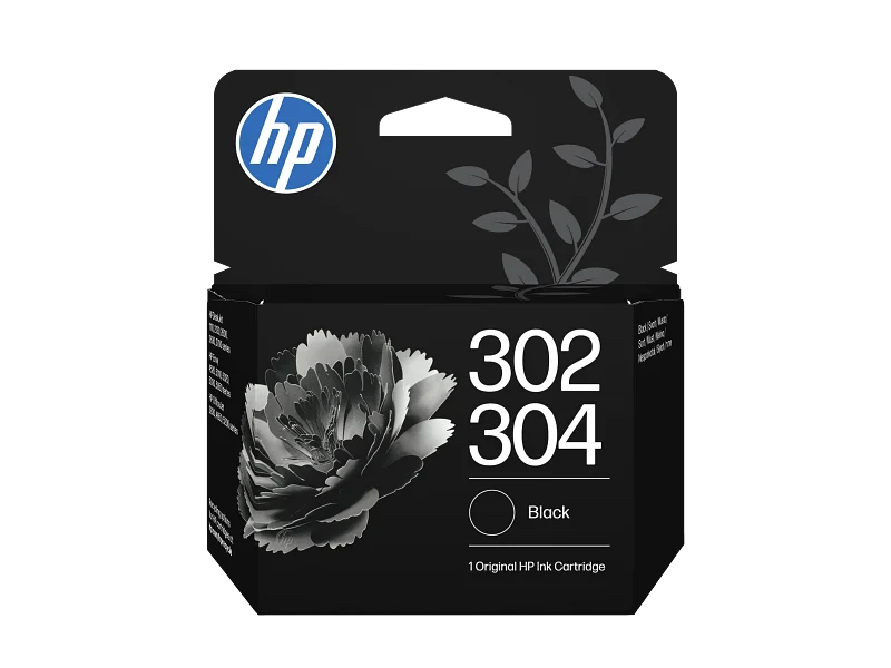 Tint HP 302/304 Black Original Ink Cartridge B7RT7AE
