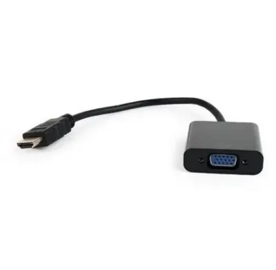 Gembird | HDMI to VGA adapter, single port | Black | HDMI | VGA
