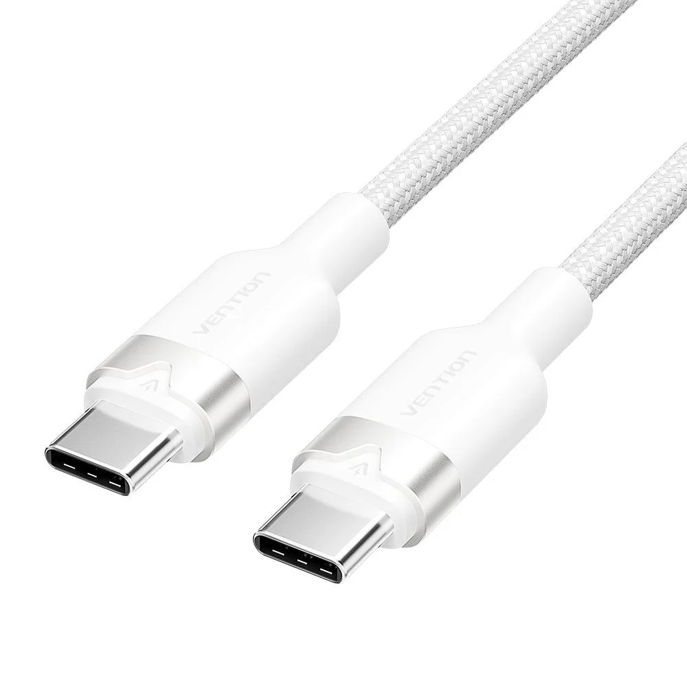 CABLE USB-C TO USB-C 1M WHITE TRDWF VENTION